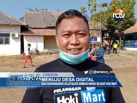 Menuju Desa Digital, Desa Kedungbunder Gelar Bazar Sembako Murah Sejagat Hoki Mart