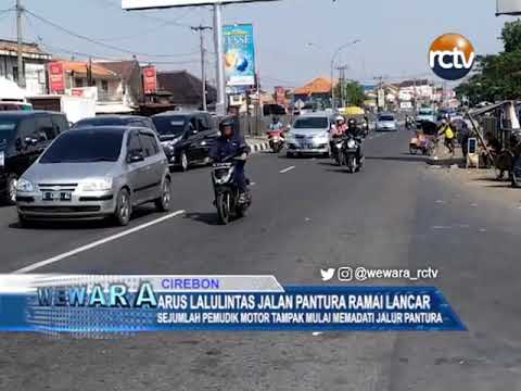 Arus Lalulintas Jalan Pantura Ramai Lancar