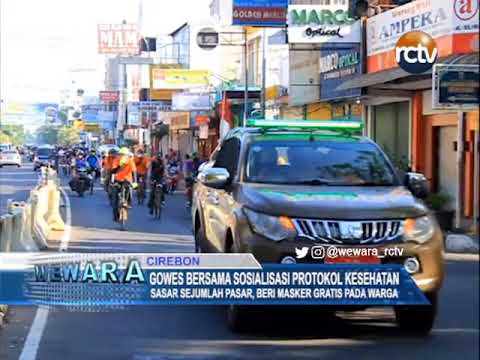 Gowes Bersama Sosialisasi Protokol Kesehatan