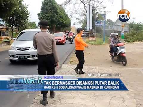 Tak Bermasker Disanksi Putar Balik