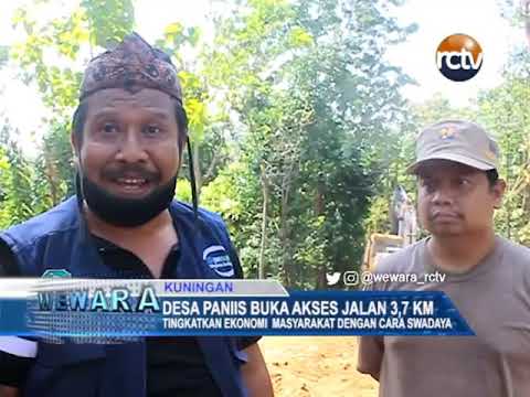 Desa Paniis Buka Akses Jalan 3,7 KM