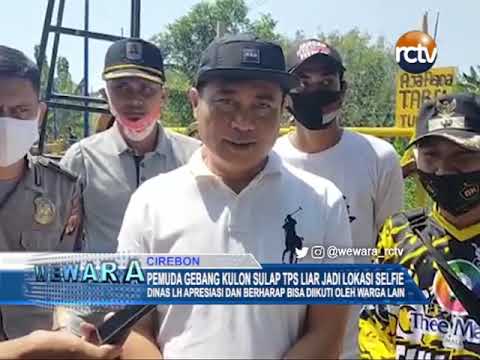 Pemuda Gebang Kulon Sulap TPS Liar Jadi Lokasi Selfie