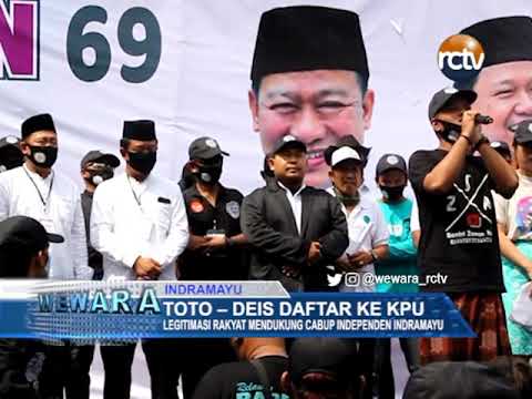 Toto – Deis Daftar ke KPU