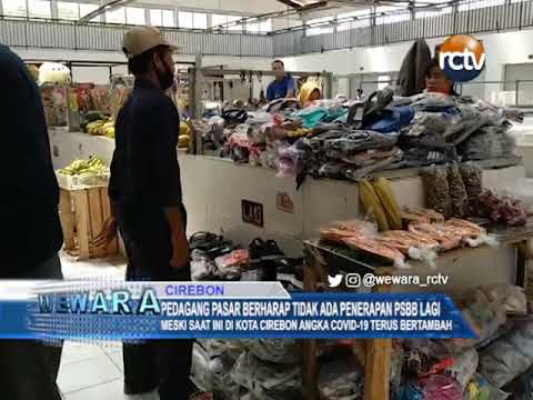 Pedagang Pasar Berharap Tidak Ada Penerapan PSBB Lagi