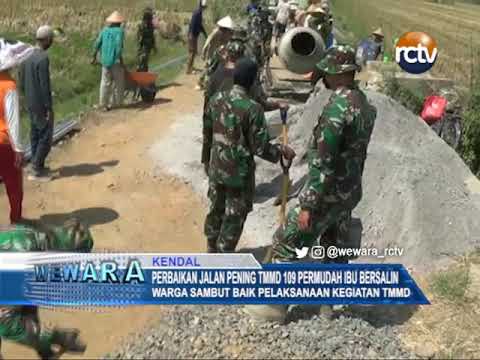 Perbaikan Jalan Pening TMMD 109 Permudah Ibu Bersalin