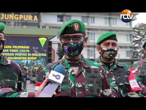 Purna Tugas Yonif 133/Yudha Sakti di Perbatasan RI - Malaysia