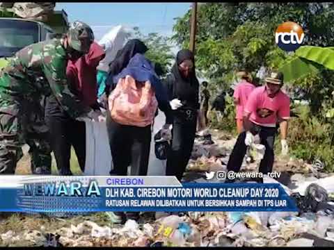 DLH Kab. Cirebon Motori World Cleanup Day 2020