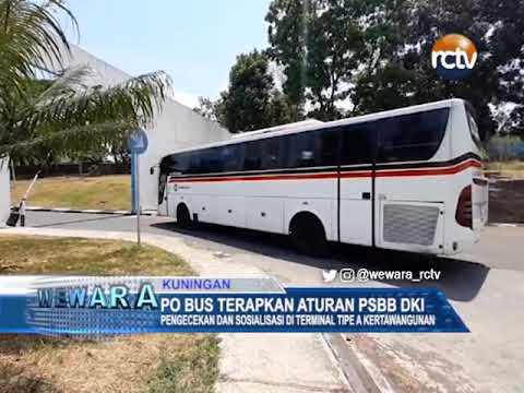 PO Bus Terapkan Aturan PSBB DKI