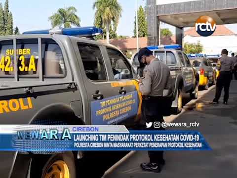 Launching Tim Penindak Protokol Kesehatan Covid-19