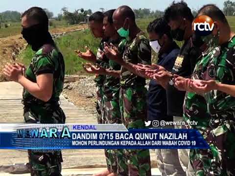 Dandim 0715 Baca Qunut Nazilah