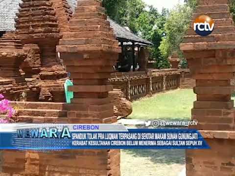 Spanduk Tolak PRA Luqman Terpasang di Sekitar Makam Sunan Gunungjati