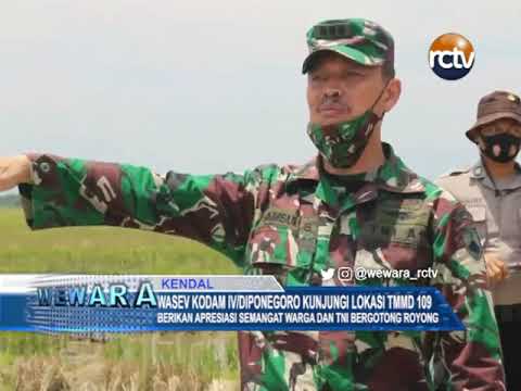 Wasev Kodam IV/Diponegoro Kunjungi Lokasi TMMD 109