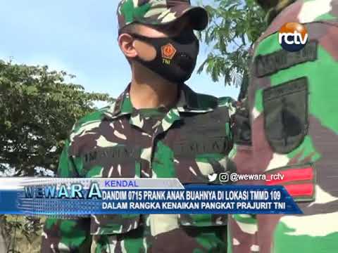 Dandim 0715 Prank Anak Buahnya di Lokasi TMMD 109