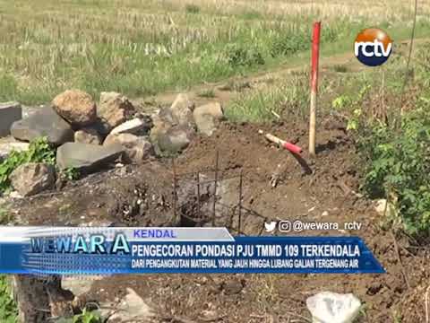 Pengecoran Pondasi PJU TMMD 109 Terkendala