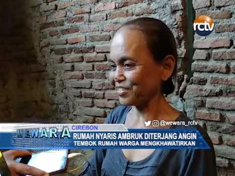 Rumah Nyaris Ambruk Diterjang Angin