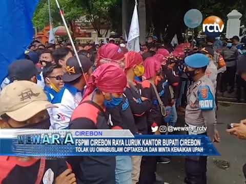 FSPMI Demo di Depan Balkot dan DPRD