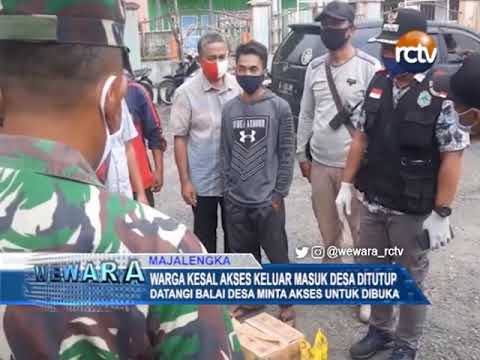 Warga Kesal Akses Keluar Masuk Desa Ditutup