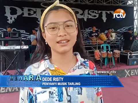 Dede Risty Buka Panggung Suarakan Lagu Tarling