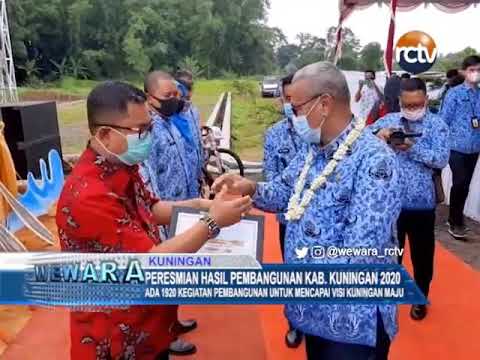 Peresmian Hasil Pembangunan Kab. Kuningan 2020