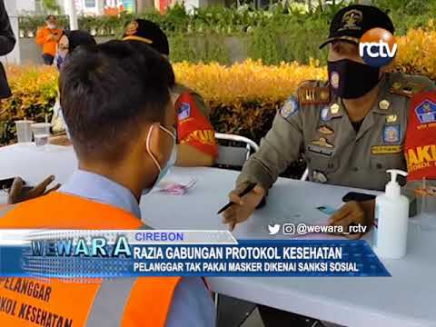 Razia Gabungan Protokol Kesehatan