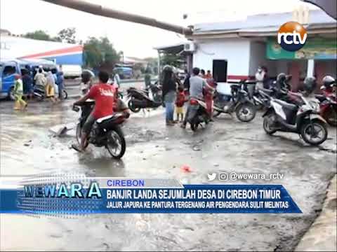 Banjir Landa Sejumlah Desa di Cirebon Timur