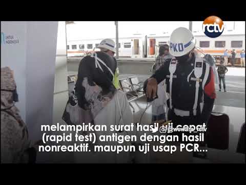 KAI Divre II Sumbar Belum Syaratkan Rapid Test & Swab Test