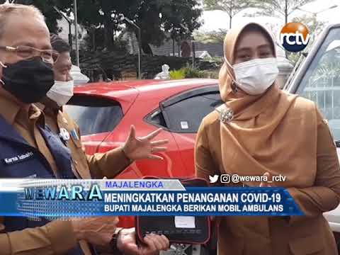 Bupati Majalengka Berikan Mobil Ambulans