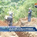 Jalan Amblas Mulai Diperbaiki