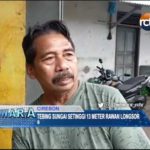 Tebing Sungai Setinggi 13 Meter Rawan Longsor