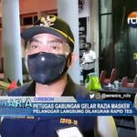 Petugas Gabungan Gelar Razia Masker