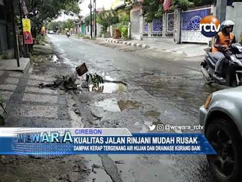 Kualitas Jalan Rinjani Mudah Rusak
