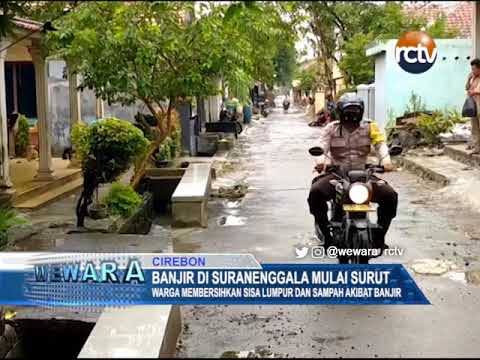 Banjir di Suranenggala Mulai Surut