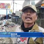 Sampah TPS Pasar Losari Kidul Luber ke Jalan Pantura