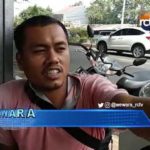 Truk Batubara Hantam Tiang Lamer di Jalan Bypass