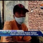 Jalan Lobunta Rusak Parah