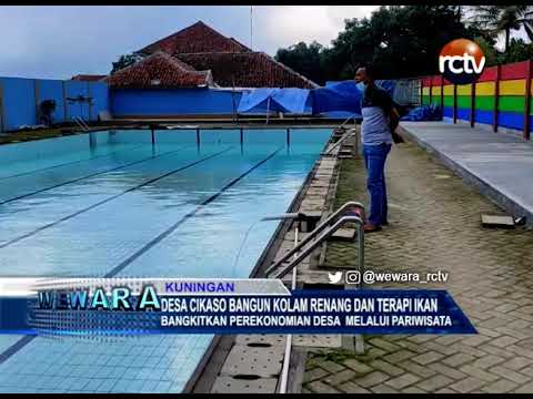 Desa Cikaso Bangun Kolam Renang dan Terapi Ikan