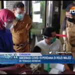 Vaksinasi Covid-19 Perdana di RSUD Waled