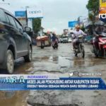 Akses Jalan Penghubung Antar Kabupaten Rusak