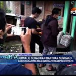 Jurnalis Serahkan Bantuan Sembako