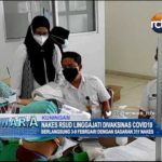 Nakes RSUD Linggajati Divaksinas Covid-19