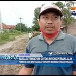 Warga Getrakmoyan Gotong Royong Perbaiki Jalan