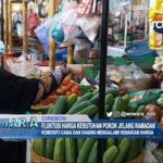 Fluktuasi Harga Kebutuhan Pokok Jelang Ramadan