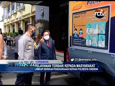 Lemkapi Berikan Penghargaan Kepada Polresta Cirebon