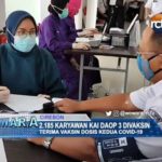 2.185 Karyawan KAI Daop 3 Divaksin