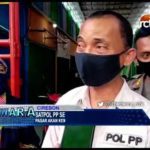 Satpol PP Segel Pasar Kios Mega Gebang Ilir