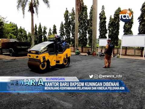 Kantor Baru BKPSDM Kuningan Dibenahi