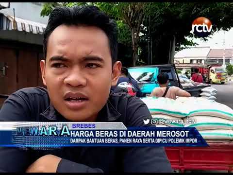 Harga Beras di Daerah Merosot