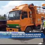 Kendaraan Sumbu Tiga Dialihkan Ke Jalur Arteri