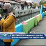 Warga Sitimulya Percantik Tembok Pembatas Sungai Cipadu