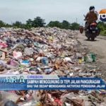 Sampah Menggunung di Tepi Jalan Panguragan